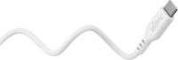 Goobay 77743 USB-C 2.0 Apa - USB-C 2.0 Apa Szilikon Adat és Gyorstöltő Kábel 60W 1.5m - Fehér