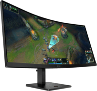 HP 34" OMEN 21:9 WQHD VA LCD Ívelt Gaming Monitor - Fekete