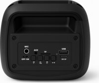 Squeak SQ1009 Bluetooth RGB Karaoke Party Hangszóró 45W - Fekete