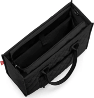 Reisenthel Daily Shopper Business bevásárlótáska 42x17x35 cm - Fekete / rombusz mintás