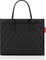 Reisenthel Daily Shopper Business bevásárlótáska 42x17x35 cm - Fekete / rombusz mintás