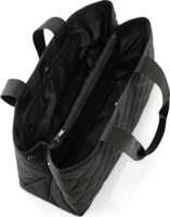 Reisenthel Classic Bevásárlótáska L 39x28x16cm - Fekete / rombusz mintás