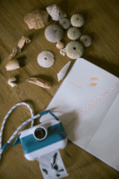 Kidywolf K-Print Gyerek Instant Fényképezőgép Selfie funkcióval - Kék