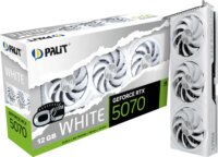 Palit GeForce RTX 5070 White OC NVIDIA 12GB GDDR7 Videókártya