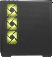 MSI MAG PANO 130R PZ Midi Torony Számítógépház + 4db 120mm ventilátor - Fekete