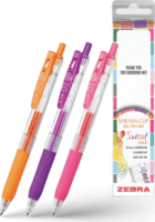 Zebra Sarasa Clip Gelpen 0,7mm Sunset vibes 3 darabos zseléstoll készlet - Többféle