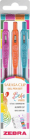 Zebra Sarasa Clip Gelpen 0,7mm Boho vibes 3 darabos zseléstoll készlet
