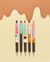 Zebra Sarasa Clip 0,5mm Ice Cream 5 darabos zselés toll készlet