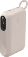 Belkin BPB027hqSD Powerbank 10.000mAh 20W + USB-C Kábel - Bézs