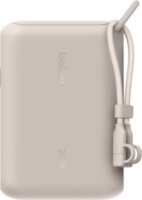 Belkin BPB027hqSD Powerbank 10.000mAh 20W + USB-C Kábel - Bézs