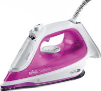 Braun TexStyle 5 Gőzölős vasaló 2500W - Fehér / Lila