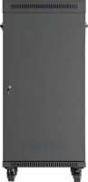 Lanberg 19" Szabadon Álló Rack Szekrény 24U 600x800mm - Fekete