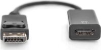 Digitus 4K DisplayPort apa - HDMI anya Átalakító adapter 0.2m - Fekete