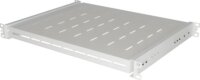 Lanberg AK-1020-S Kihúzható Rackszekrény polc 19" / 1U / 44,5 x 35 cm - Szürke