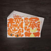 Spin Master 4D Build Pokémon Charmander 241 darabos karton makett