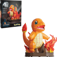 Spin Master 4D Build Pokémon Charmander 241 darabos karton makett