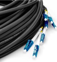 Digitus Universal Breakout Optikai Kábel LC/UPC - LC/UPC Duplex 100m - Fekete