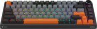 Savio Astral Black Jade 3 Colours Mechanikus USB TKL RGB Gaming Billentyűzet US - Fekete