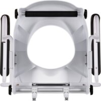 ActionMed NT200AM WC-ülő Emelő fogantyúval Max136kg - Fehér