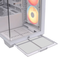 Corsair 3500X LXR LINK TG Midi Tower Számítógépház - Fehér