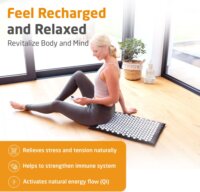 Medisana MM 100 Akupresszúrás szőnyeg fűtőfunkcióval 74 × 40 × 2 cm