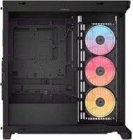 Corsair 4500X LX-R RGB Midi torony Számítógépház + 3db 120mm ventilátor - Fekete