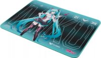 ASUS TUF Gaming P1 Hatsune Miku Edition gémer egérpad - Fekete mintás