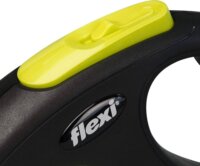 Flexi New Neon M/5m Fékezhető kutya póráz - Neon sárga