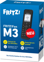 FRITZ! Fon M3 Wireless DECT Asztali telefon - Fekete