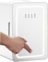 Elle Mini Kozmetikai hűtő 6L LED tükörrel - Fehér
