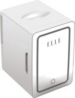 Elle Mini Kozmetikai hűtő 6L LED tükörrel - Fehér