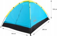 Promis ALPENAIR NT60 2 személyes Túrasátor 140 x 200 x 100 cm - Kék