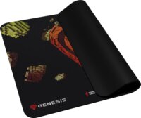 GENESIS Ancient Stone gaming egérpad 250 × 210 mm - Fekete mintás