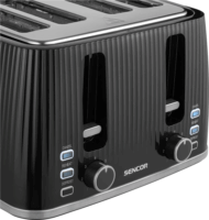 Sencor STS 7541BK 4 Szeletes Kenyérpirító 1860W - Fekete