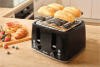 Sencor STS 7541BK 4 Szeletes Kenyérpirító 1860W - Fekete