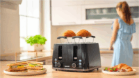 Sencor STS 7541BK 4 Szeletes Kenyérpirító 1860W - Fekete