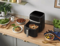 Russell Hobbs 27620-56 AirFryer Forrólevegős Sütő 5.5L 1500W - Fekete