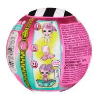 MGA Entertainment L.O.L. Surprise színváltós Makeover Magic Sellő bébi