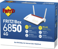 FRITZ! Box 6850 3G/4G LTE WiFi5 Router - Fehér