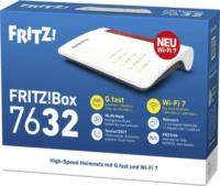 FRITZ!Box 7632 2880 MBit/s WiFi7 Gigabit 4-port Router