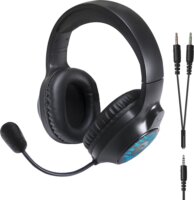 Speedlink Tyron RGB Vezetékes Gaming Sztereo Headset PC/PS5/Xbox/Switch 2 - Fekete