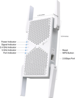 TP-Link RE405BE Wi-Fi Range Extender BE6500 hálózati jelerősítő