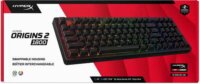 HP HyperX Origins 2 1800 Mechanikus Vezetékes Gaming RGB Billentyűzet ENG - Fekete