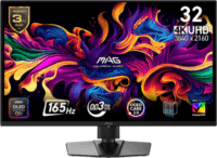 MSI 31,5" 322UP 16:9 UHD QD-OLED Gaming Monitor - Fekete