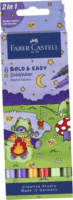 Faber Castell FC164814 Kétoldalú filctoll készlet - Vegyes színek (6 db / csomag)