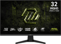 MSI 31,5" E18V 16:9 WQHD Rapid VA Gaming Monitor - Fekete