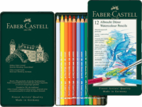 Faber Castell FC117512 Akvarell ceruza készlet - Vegyes színek (12 db / csomag)