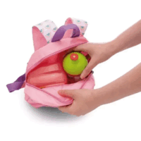 Nici 62691 Hátizsák unikornis plüssel 25 cm - Pink