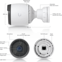 Ubiquiti UVC-G6-Bullet-W 4K UltraHD Okos IP Bullet Kamera - Fehér