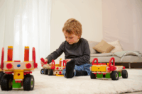 Eichhorn Constructor 135 darabos Teherautó építőjáték